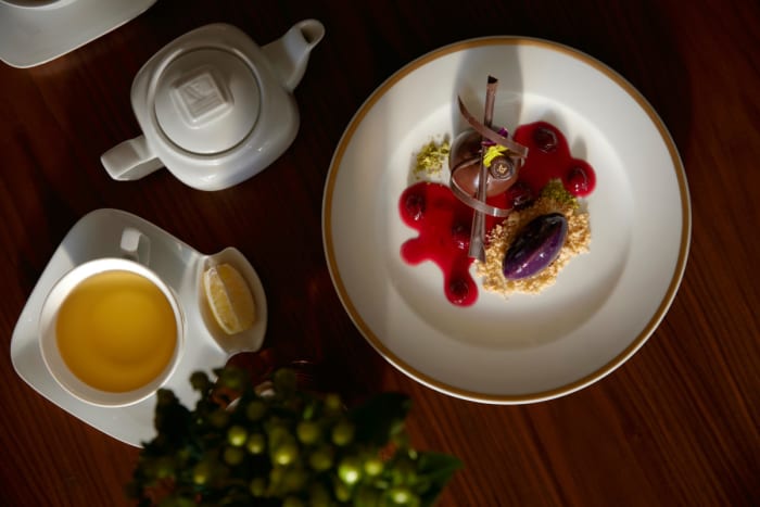 Delicious food at Maestral Resort & Casino